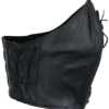 Leather Top - Women's - Black - Laces Front Closure - SK966-DL