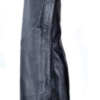 Women's Low Rise Leather Chaps - Studs - Premium Leather - C1007-11-DL