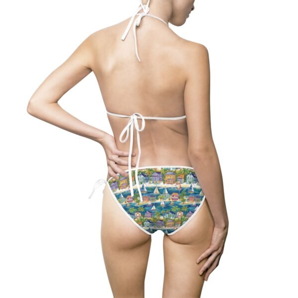 Beach Town - Multiple Colors - Sailboarts - Women's Bikini Swimsuit