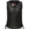 Leather Riding Vest - Women's - Jenni - FIL574SDM-FM