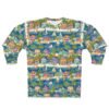 Houses by the Bay - Panama City Beach - Beautiful Water Views - Multiple Colors - Unisex Sweatshirt (AOP)