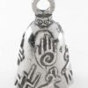 Kokopelli - Pewter - Motorcycle Guardian Bell® - Made In USA - SKU GB-KOKOPELLI-DS