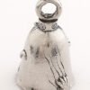 Biker Cat - Pewter - Motorcycle Guardian Bell - Made In USA - SKU GB-BIKER-CAT-DS