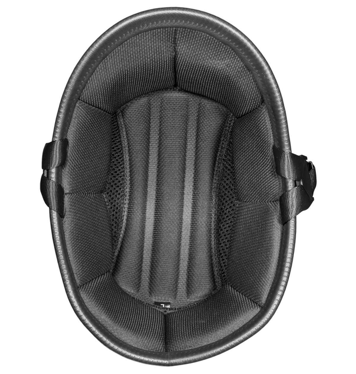 Novelty Motorcycle Helmet - Real Carbon Fiber - Jockey Polo - 2003G-DH