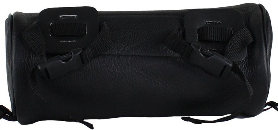 Motorcycle Tool Bag - Leather - Soft Fork Bag with Inside Pocket - TB3021-NEW-DL