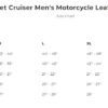 Motorcycle Leather Jacket - Men's - Street Cruiser - FIM248CCBZ-FM