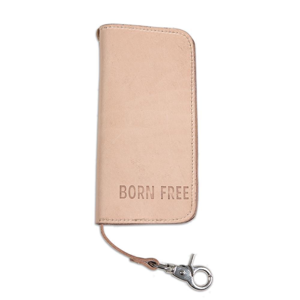 Born Free - Full Trucker Wallet - Natural - FIWALLET4-FM