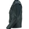 Leather Motorcycle Jacket - Men's - Police - Up To 10XL - DS710-DS