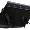 Swing Arm Bag - PVC - Right - Studs - Motorcycle Storage - SD4093-STUD-SOLO-DL