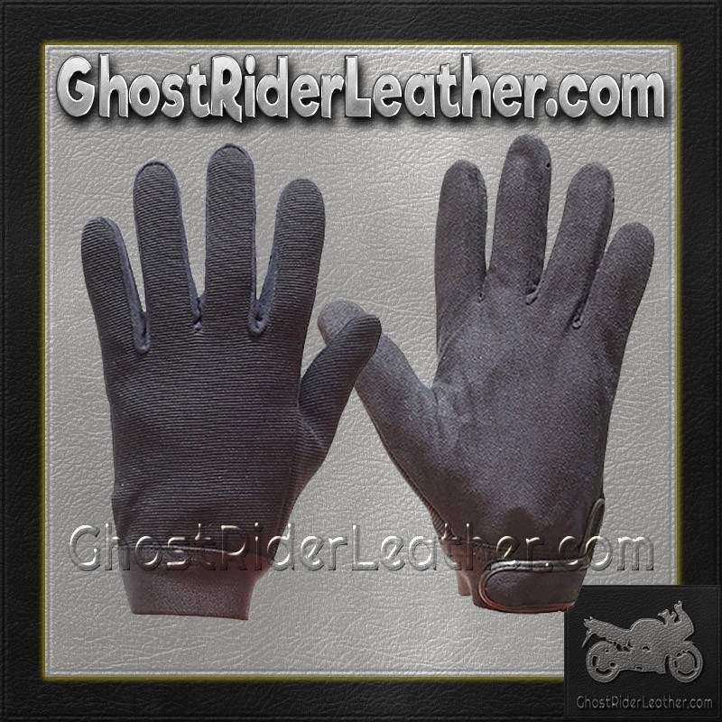 Black Mechanics Gloves - Biker - GLZ50-DL