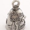 3B's - Bikes Boobs and Beer - Pewter - Motorcycle Guardian Bell® - Made In USA - SKU GB-3B-DS