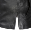 Men's Light Weight Leather Shirt with Short Sleeves - MJ822-11L-DL
