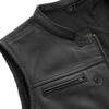 Leather Motorcycle Vest - Men's - Lowrider - Up To 8XL - FIM650CDM-FM