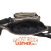 Leather Thigh Bag - Gun Pocket - Distressed Brown - Motorcycle - AC1025-12-DL