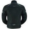 Mesh Motorcycle Jacket - Men's - Flight Wings - Black - Up To 5XL - DS4610-DS