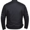 Men's Nylon Textile Racer Style Jacket -SKU K-2148-00-UN