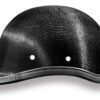 Novelty Motorcycle Helmet - Real Carbon Fiber - Jockey Polo - 2003G-DH