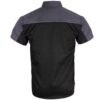 Motorcycle Mechanic Shirt - Men's - Black and Gray - Up To Size 4XL - MECS-BLK-GREY-DL