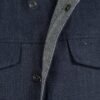 Haywood - Men's Blue Denim Motorcycle Vest