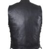 Leather Motorcycle Vest - Men's - Up To Size 64 - Club - MV9320-ZIP-11-DL