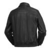 Leather Bomber Jacket - Men's - Castor - WBM2351-FM