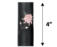 Pony Tail Holder - Hair Accessories - Roses - Choice of Colors - 4 Inches - 9176-UN