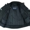 Mesh Motorcycle Jacket - Men's - Black - Up To 5XL - DS764-DS