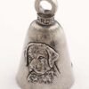 Labrador Dog - Pewter - Motorcycle Guardian Bell® - Made In USA - SKU GB-LABRADOR-DOG-DS