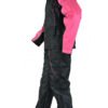 Rain Suit - Women's - Waterproof - Motorcycle - Pink Black - DS598PK-DS