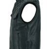 Leather Motorcycle Vest - Men's - Up To Size 8XL - Diamond Quilting - Big and Tall - DS198-DS