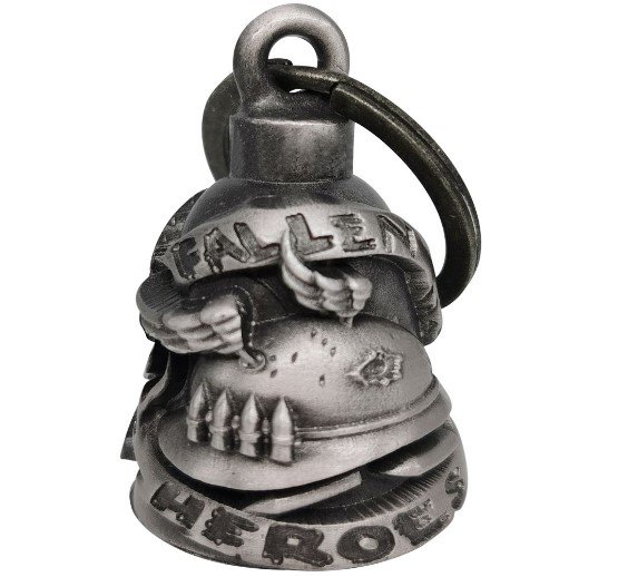 Motorcycle Ride Bell - 3D - Fallen Heroes - Spirit Bell - Gremlin - DBL8-L-DL