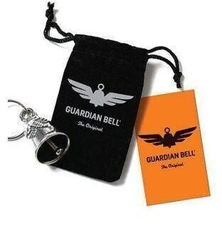 Motorcycle Guardian Bell - Made In USA - Bong Bell - Pewter - GB-BONG-BELL-DS