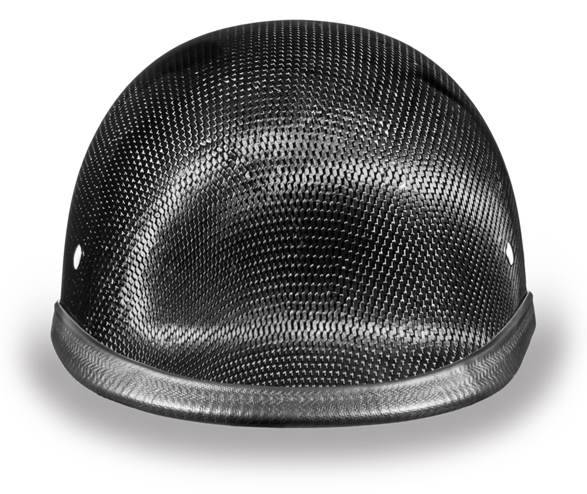 Novelty Motorcycle Helmet - Real Carbon Fiber - Jockey Polo - 2003G-DH