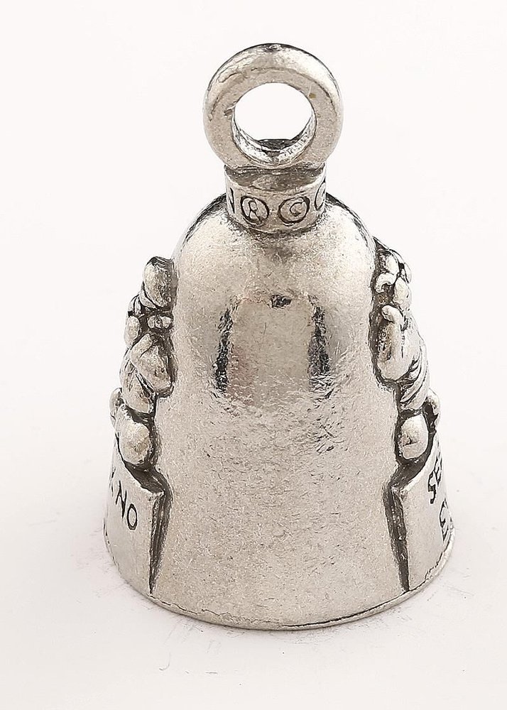 Hear No Evil - Pewter - Motorcycle Guardian Bell® - Made In USA - SKU GB-HEAR-NO-EVIL-DS