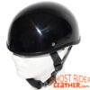 Novelty Motorcycle Helmet - Flat or Gloss Black - Classic Shorty - CLASSIC-NOV-HI Size Chart