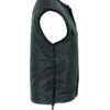 Leather Motorcycle Vest - Men's - Side Laces - Up To 12XL - Big and Tall - DS178-DS