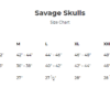 Leather Motorcycle Jacket - Men's - Reflective Skulls - Savage - FIM243CSLZ-FM