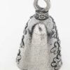 Green Man - Pewter - Motorcycle Guardian Bell® - Made In USA - SKU GB-GREEN-MAN-DS