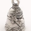 Mermaid - Pewter - Motorcycle Guardian Bell® - Made In USA - SKU GB-MERMAID-DS