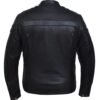 Leather Motorcycle Jacket - Men's - Racer Style - 6037-00-UN