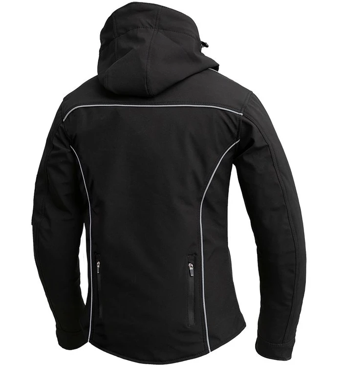 The Flare - Women's Breathable Heated Jacket With Armor - Black or Gray