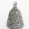 Peacock - Pewter - Motorcycle Guardian Bell® - Made In USA - SKU GB-PEACOCK-DS