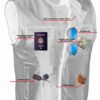 Leather Motorcycle Vest - Men's - Gun Pockets - Up To 12XL - Big and Tall - AM9192-DS