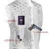 Leather Motorcycle Vest - Men's - Up To Size 8XL - Diamond Quilting - Big and Tall - DS198-DS