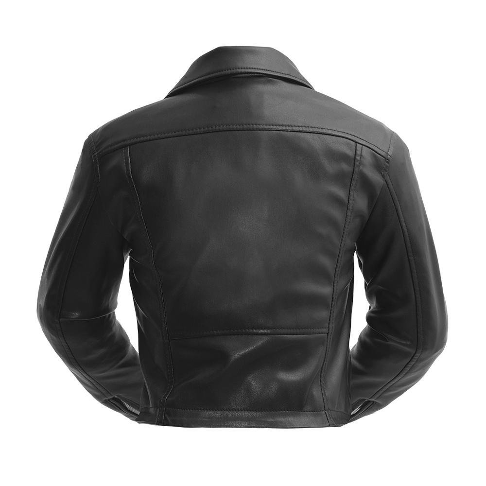 Fatale - Women's Vegan Leather Motorcycle Jacket - WBL-001-WB