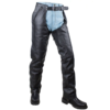 Leather Chaps - Men's or Women's - Premium Cowhide Leather - C2334-11-DL