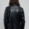 Leather Fashion Biker Jacket - Men's - Six Colors - Brooklyn - WBM2806-FM