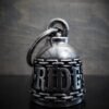 Live To Ride - Pewter - Motorcycle Spirit Bell - Made In USA - SKU BB89-DS