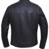 Leather Motorcycle Jacket - Men's - Durango Gray - Racer - 502-AGR-UN