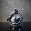 King Skull - Pewter - Motorcycle Gremlin Bell - Made In USA - SKU BB57-DS
